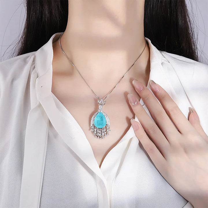 Ladies Fashion Jewelry Pendant Necklace