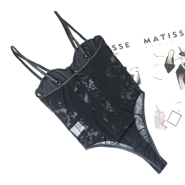 Celine - Bestickter Korsett-Bodysuit